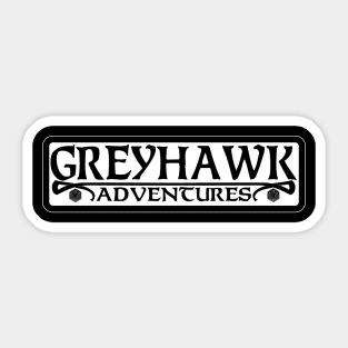 Greyhawk Adventures Sticker